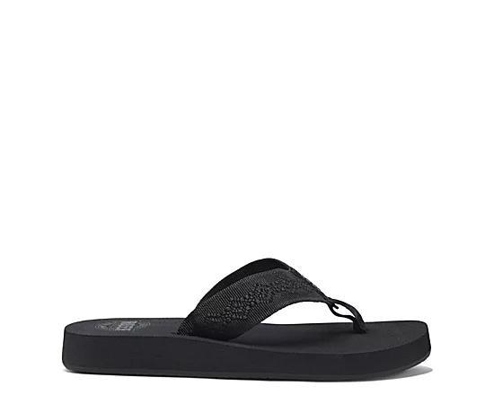 Reef Sandy Black) Women's Sandals Product Image