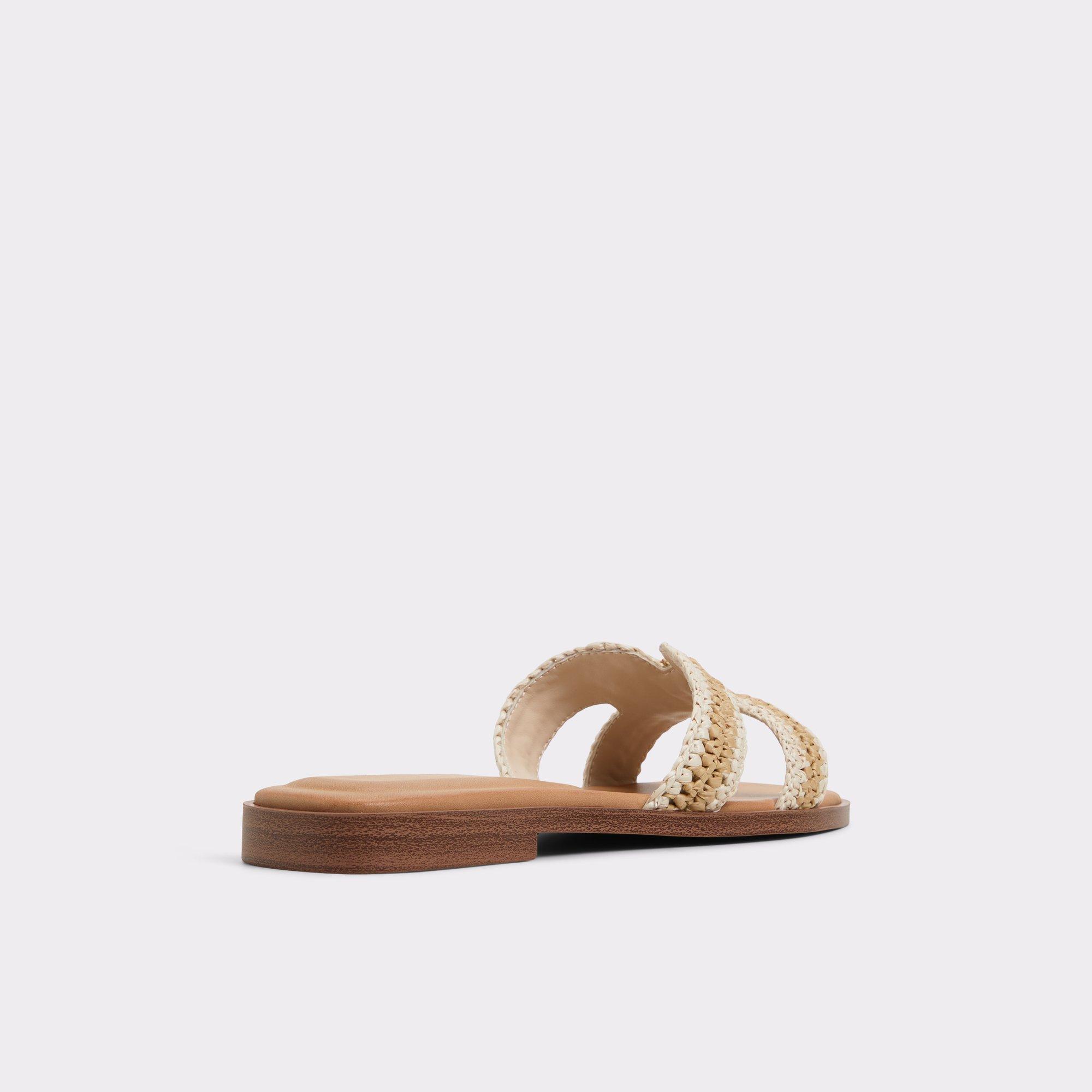 ALDO Itsandal - Women's Flat Sandals - Beige, Size 12 Product Image