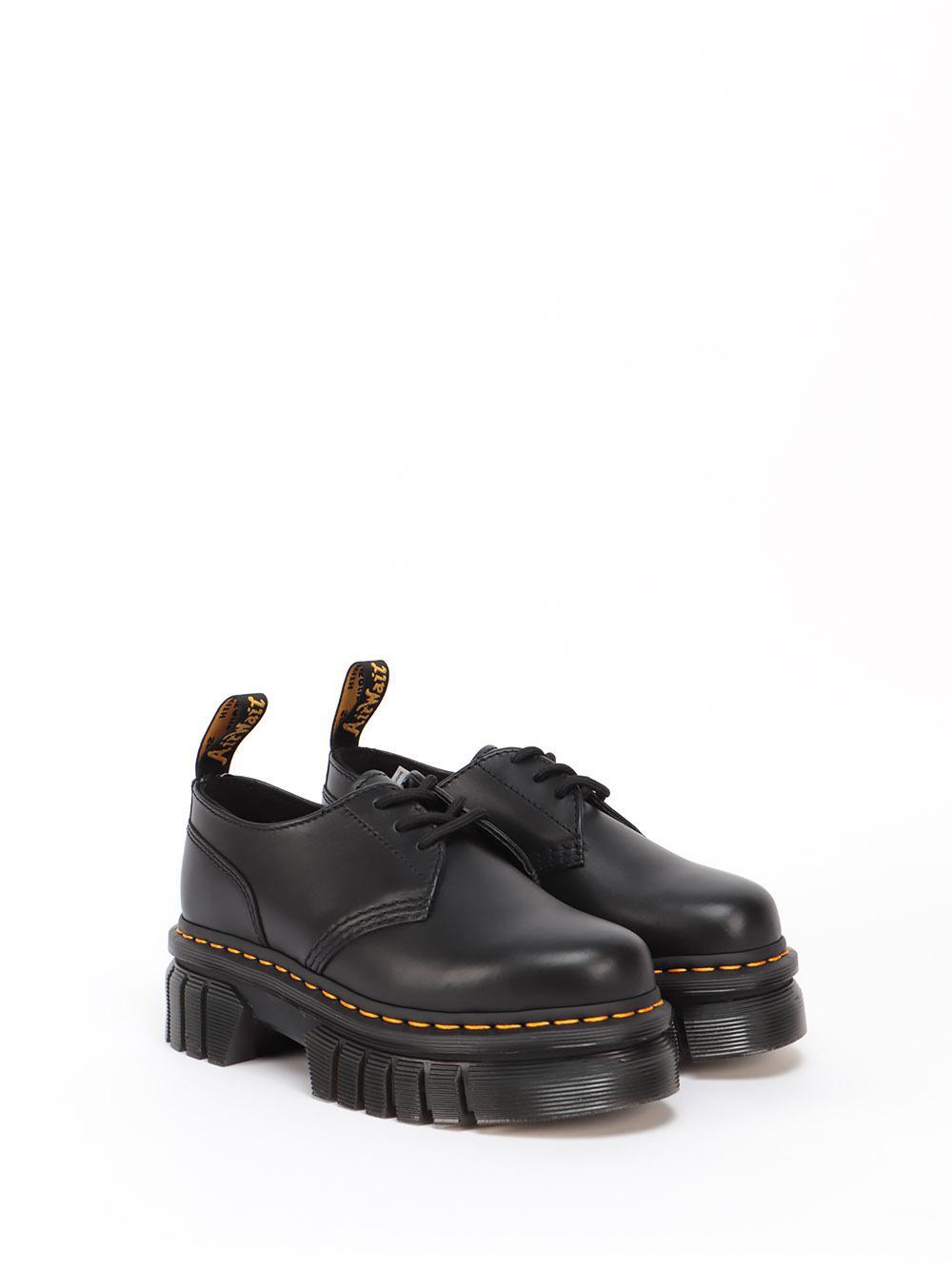 DR. MARTENS' Dr. Martens Audrick Platform Lace-up Shoes In Black Product Image
