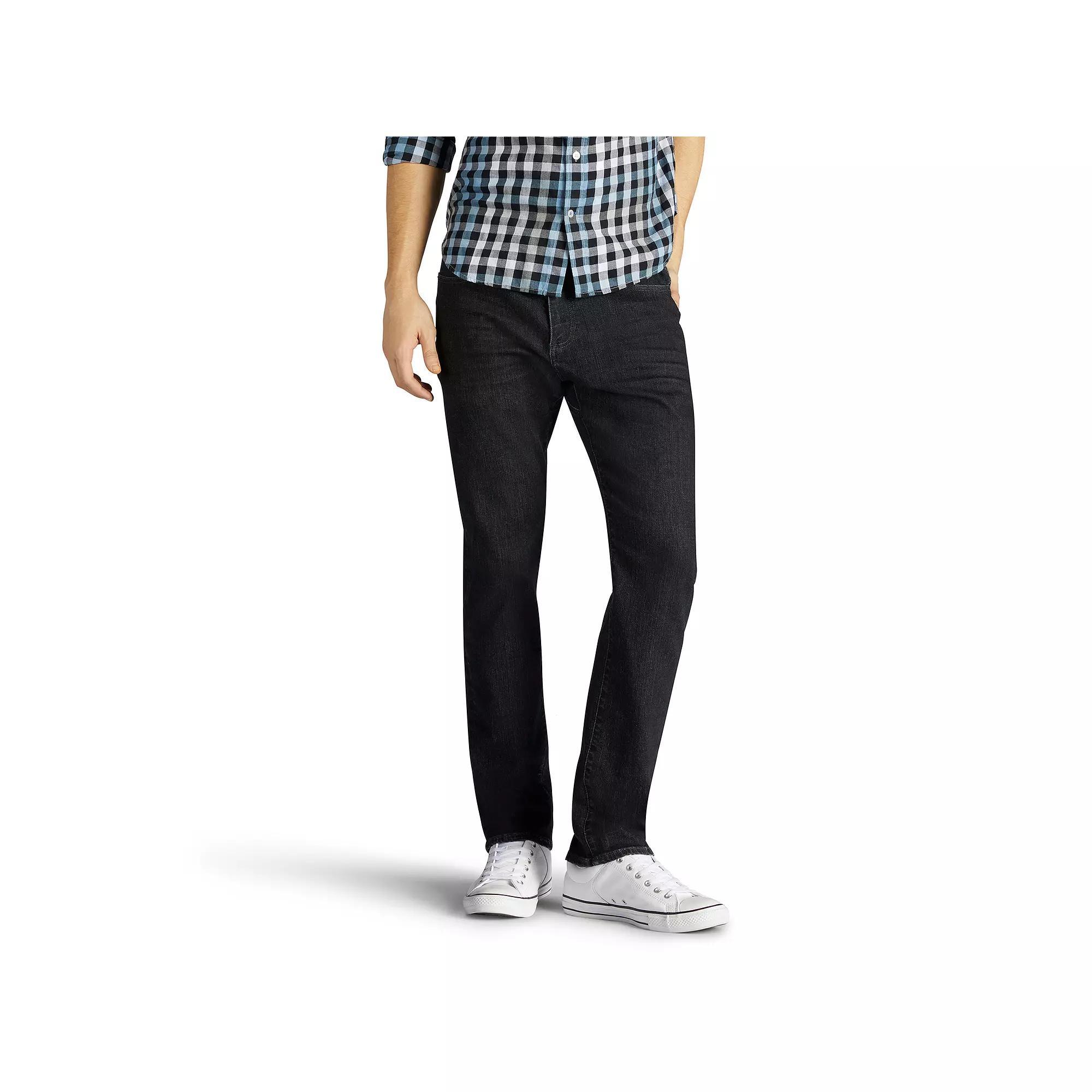 Mens Lee Extreme Motion Stretch Slim Straight Jeans Product Image
