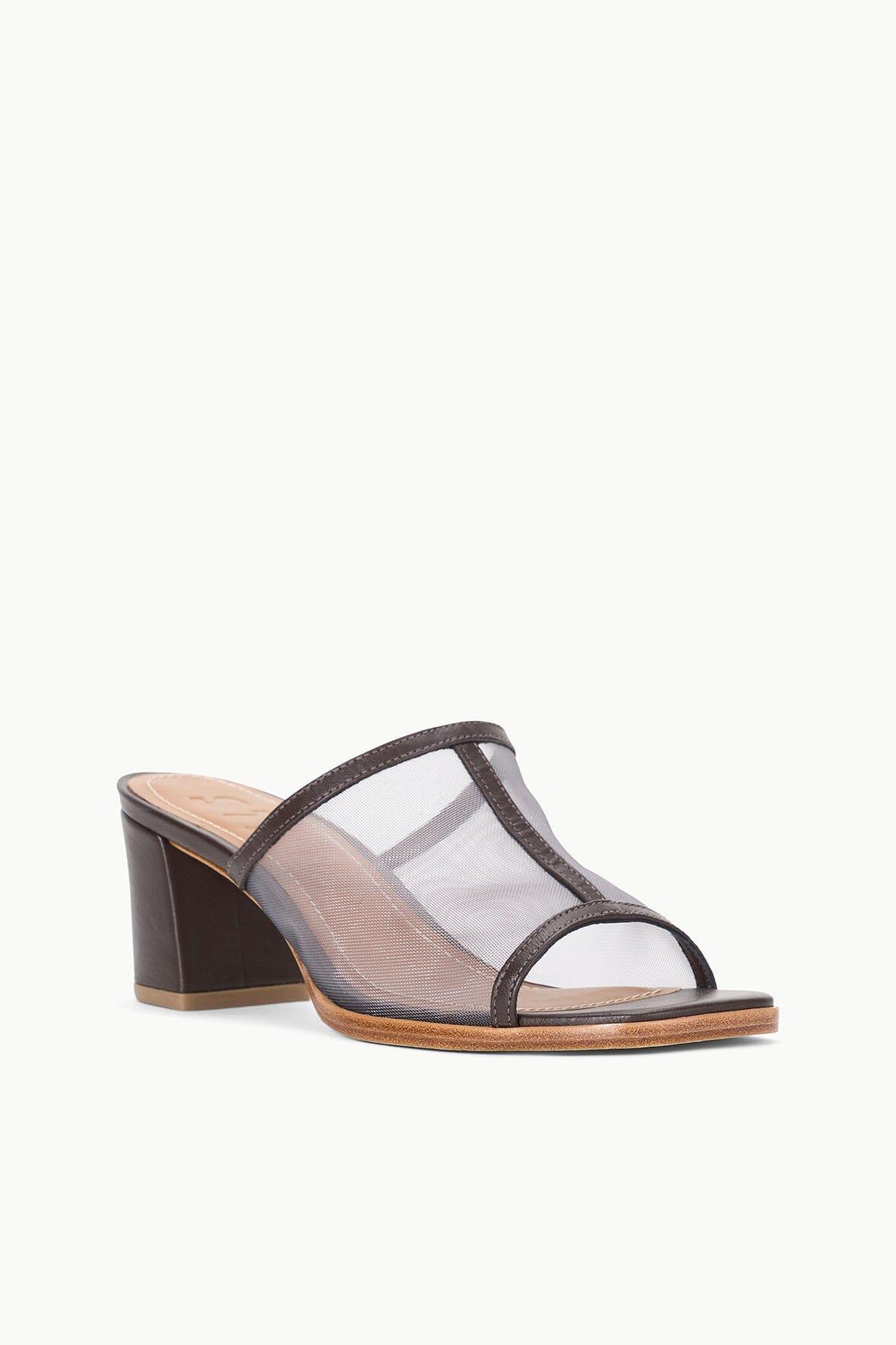 ALESSANDRA HEEL | ESPRESSO MESH Product Image
