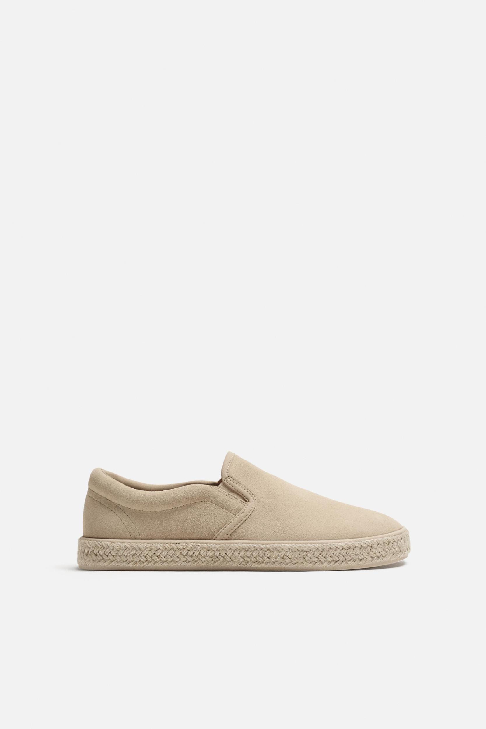 LACELESS LEATHER SNEAKERS Product Image