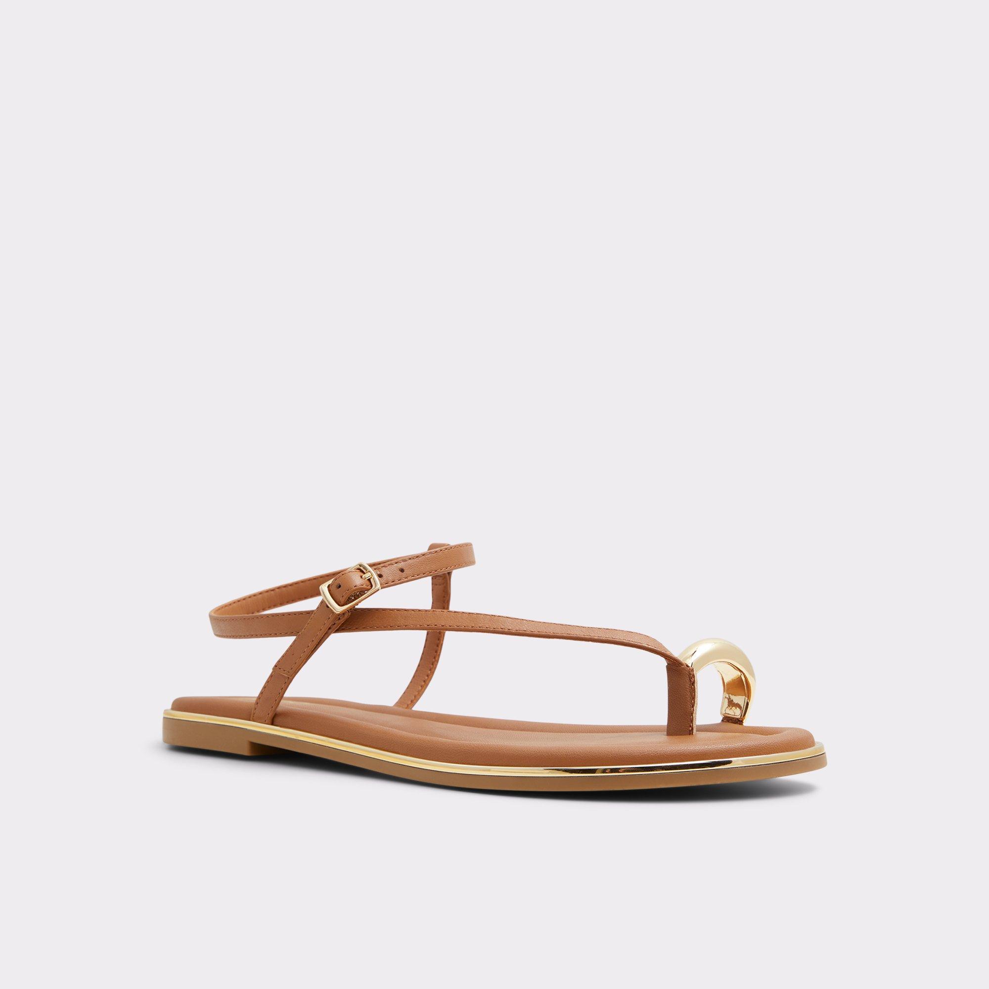 Jomali Medium Brown Women's Flat Sandals | ALDO US Product Image