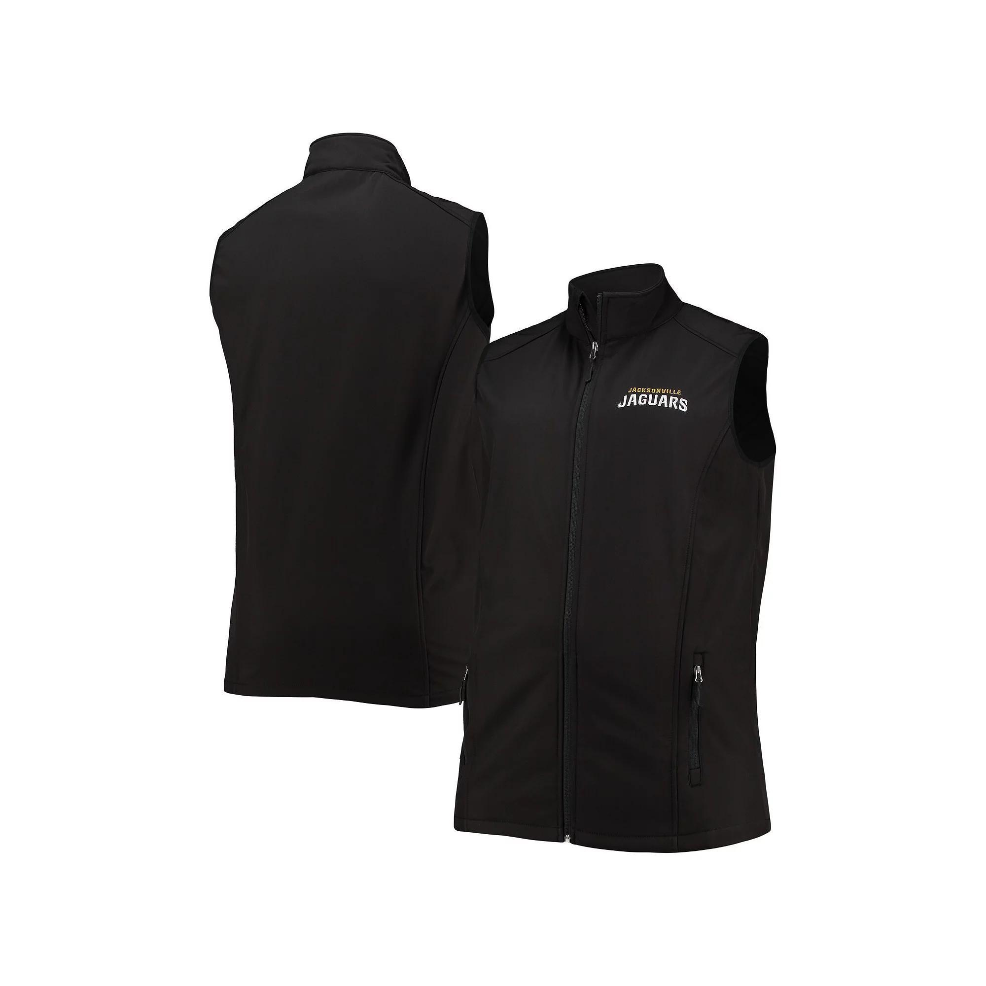 Men's Dunbrooke Black Jacksonville Jaguars Big & Tall Archer Softshell Full-Zip Vest, Size: 2XLT Product Image