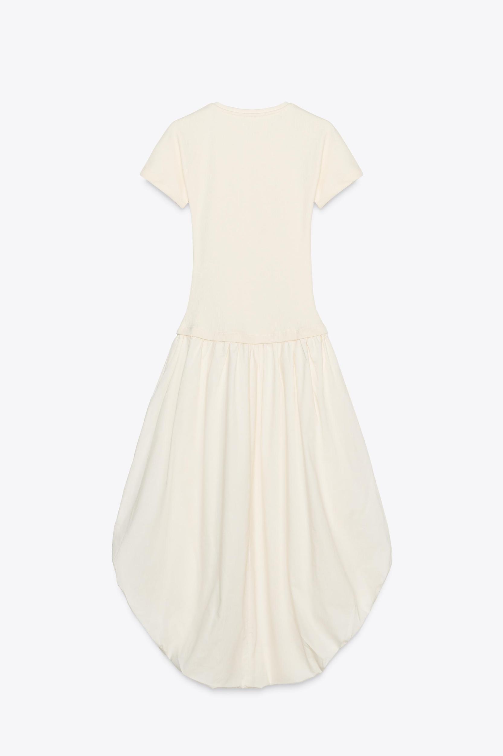 BALLOON COMBINATION DRESS Product Image