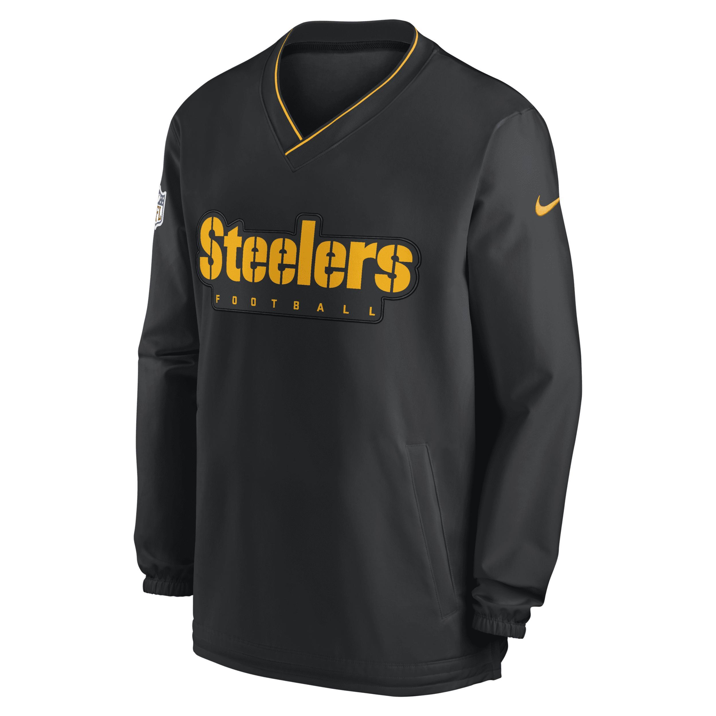 Pittsburgh Steelers Sideline Nike Mens NFL Long-Sleeve Windshirt Product Image