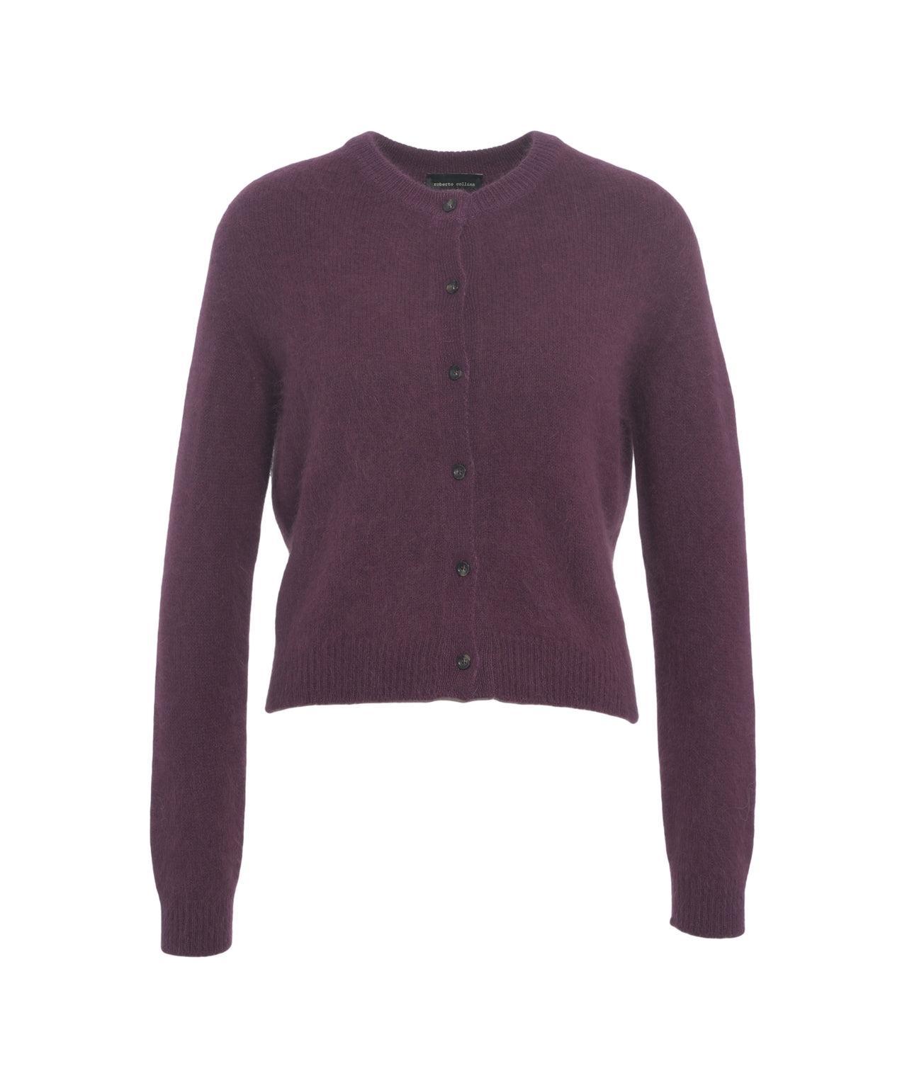 Knit Cardigan with Button Closure Product Image