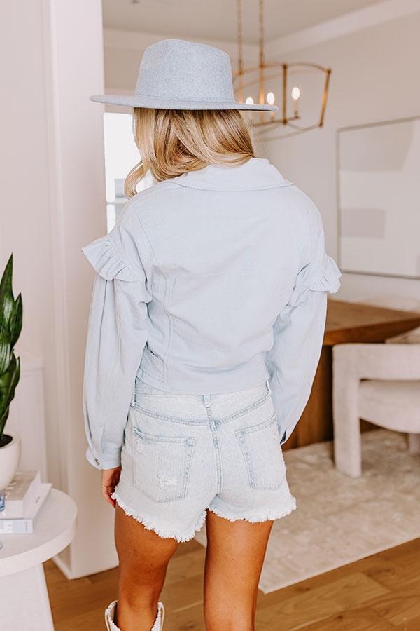 The Chloe Crop Jacket Product Image