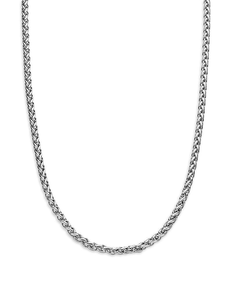 David Yurman Sterling Silver Wheat Chain Necklace, 24 Product Image