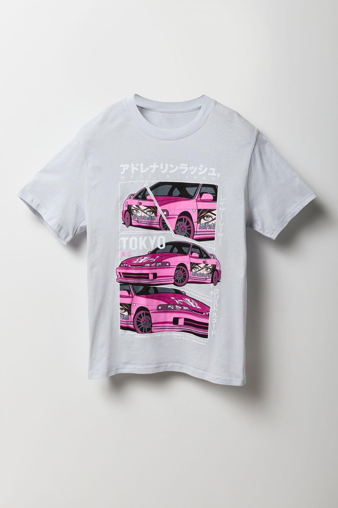Tokyo Racing Graphic T-Shirt Male Product Image