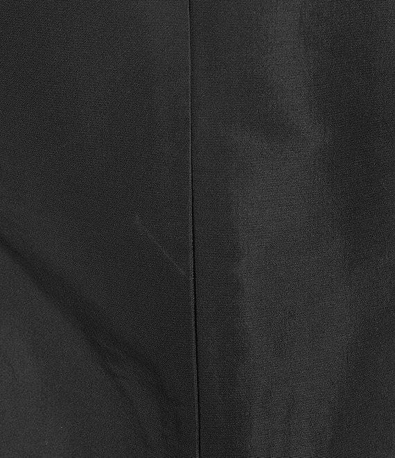 Gianni Bini Tara Organza Square Neck Sleeveless Drop Waist Midi Dress Product Image