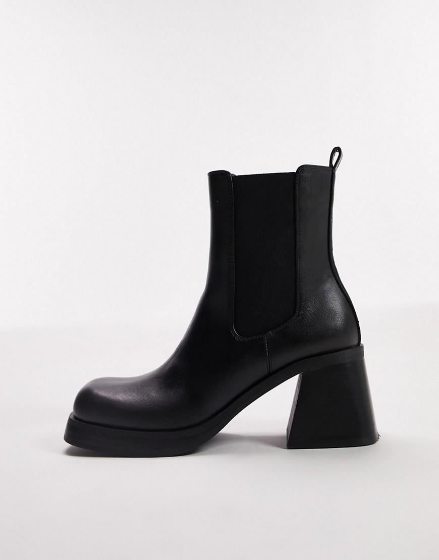 Topshop Wide fit Sami high heeled mule Product Image