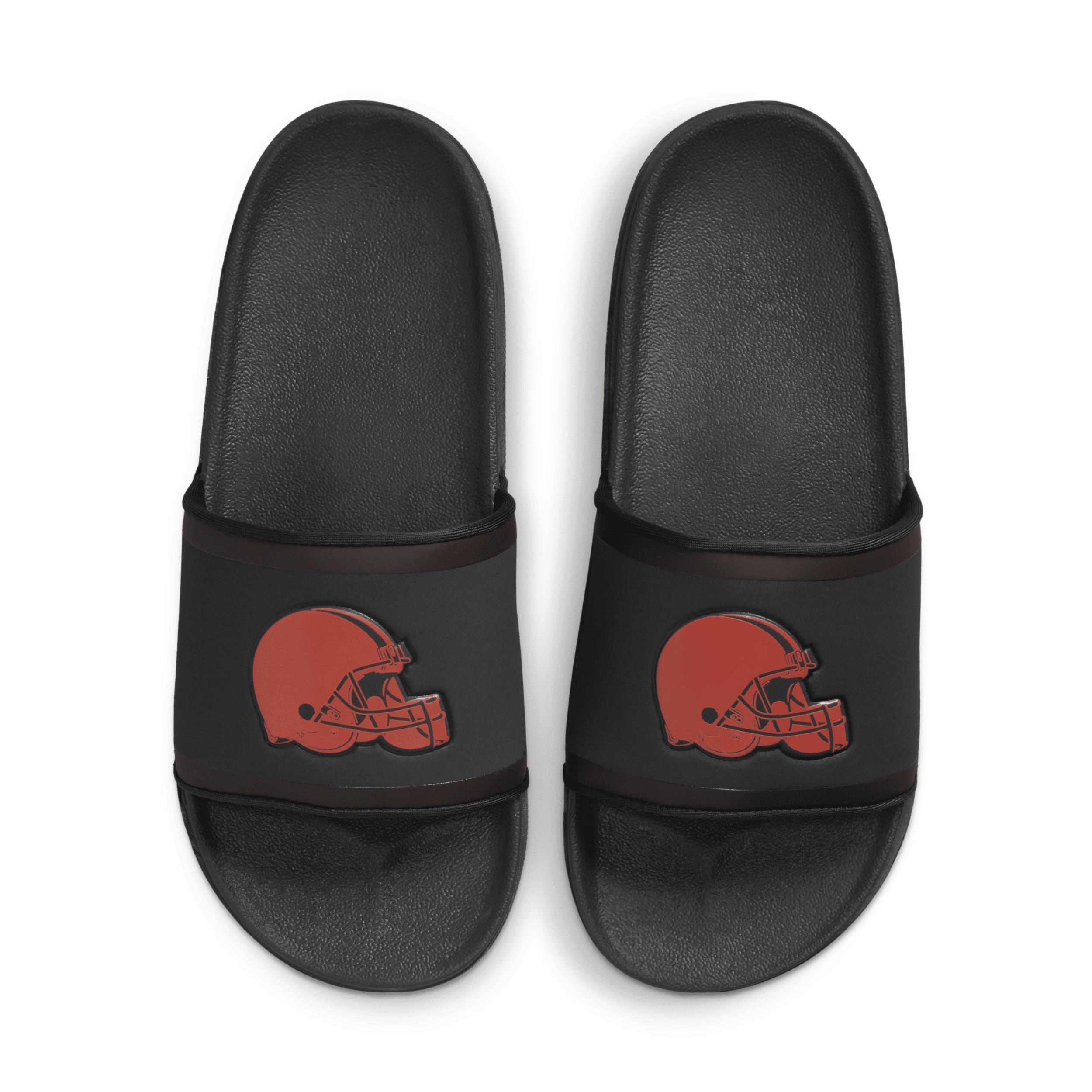Nike Men's Offcourt (NFL Cleveland Browns) Slides Product Image