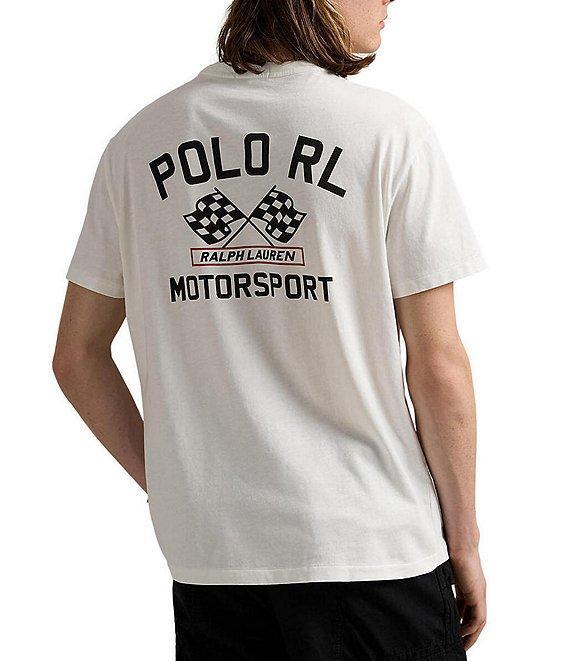 Polo Ralph Lauren Motorsport Graphic Slub Jersey Short Sleeve T-Shirt Product Image
