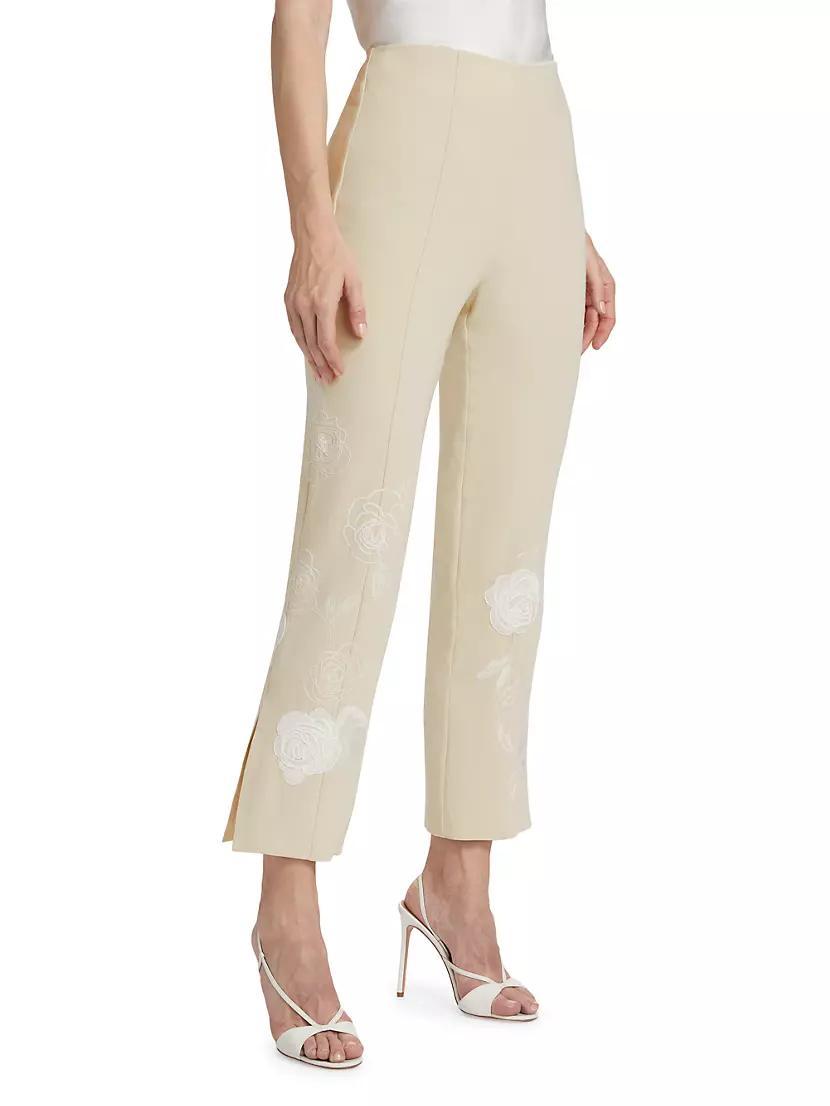 Brianne Floating Roses Pants Product Image