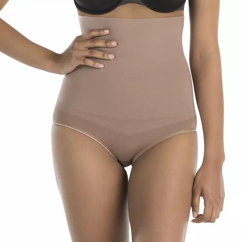 Plus Size RED HOT by SPANX Womens Ultra-Firm Control Shapewear Flat Out Flawless High-Waist Brief FS4115 Product Image