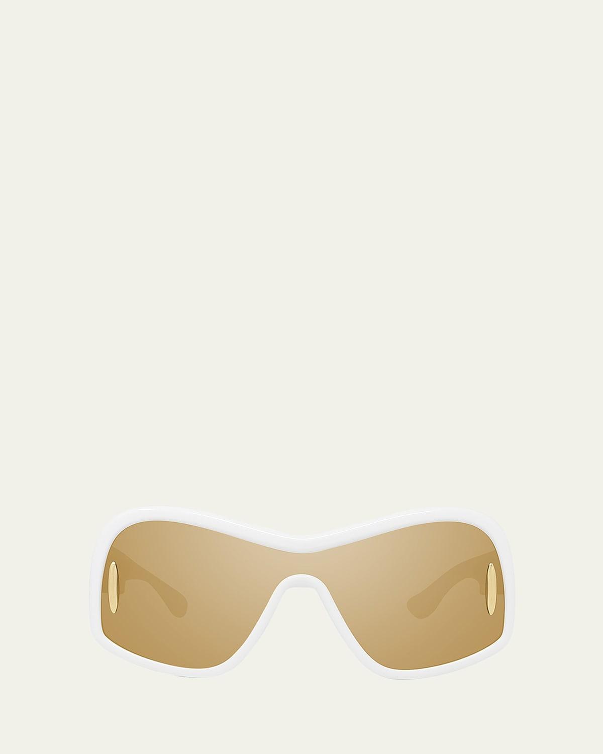 Loewe Anagram Fashion Mirrored Mask Sunglasses Product Image