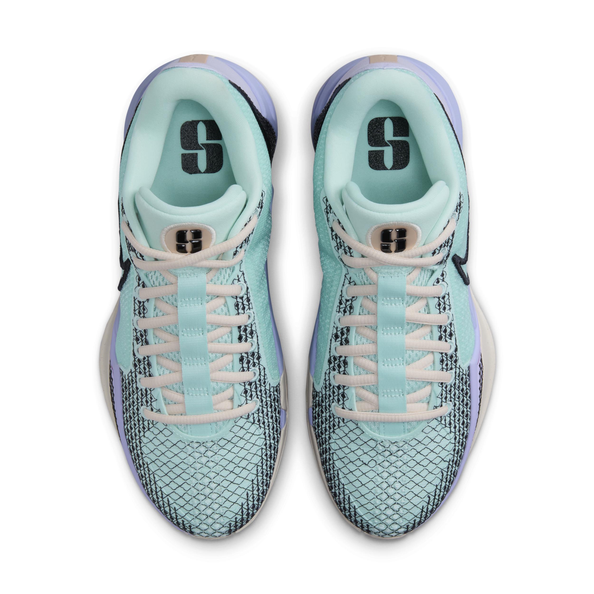 Nike Womens Sabrina Ionescu Sabrina 1 - Basketball Shoes Jade Ice/Black/Guava Ice Product Image