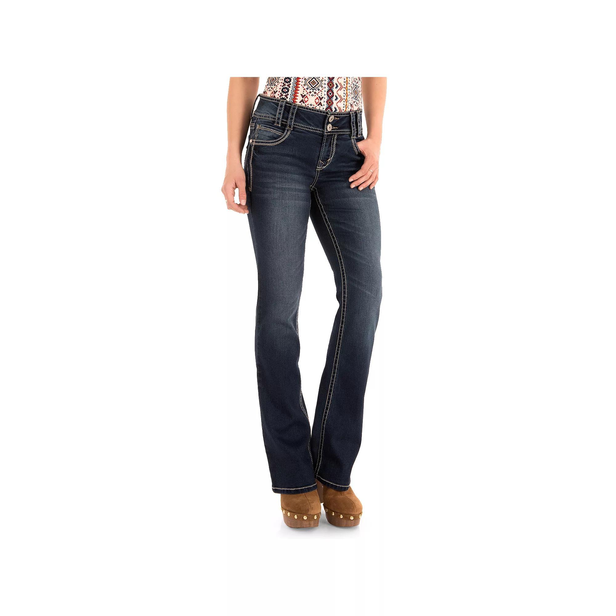 Juniors WallFlower Insta Stretch Luscious Curvy Bootcut Jeans, Girls Product Image