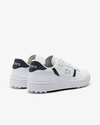 Men's T-Clip Golf Leather Golf Shoes Product Image