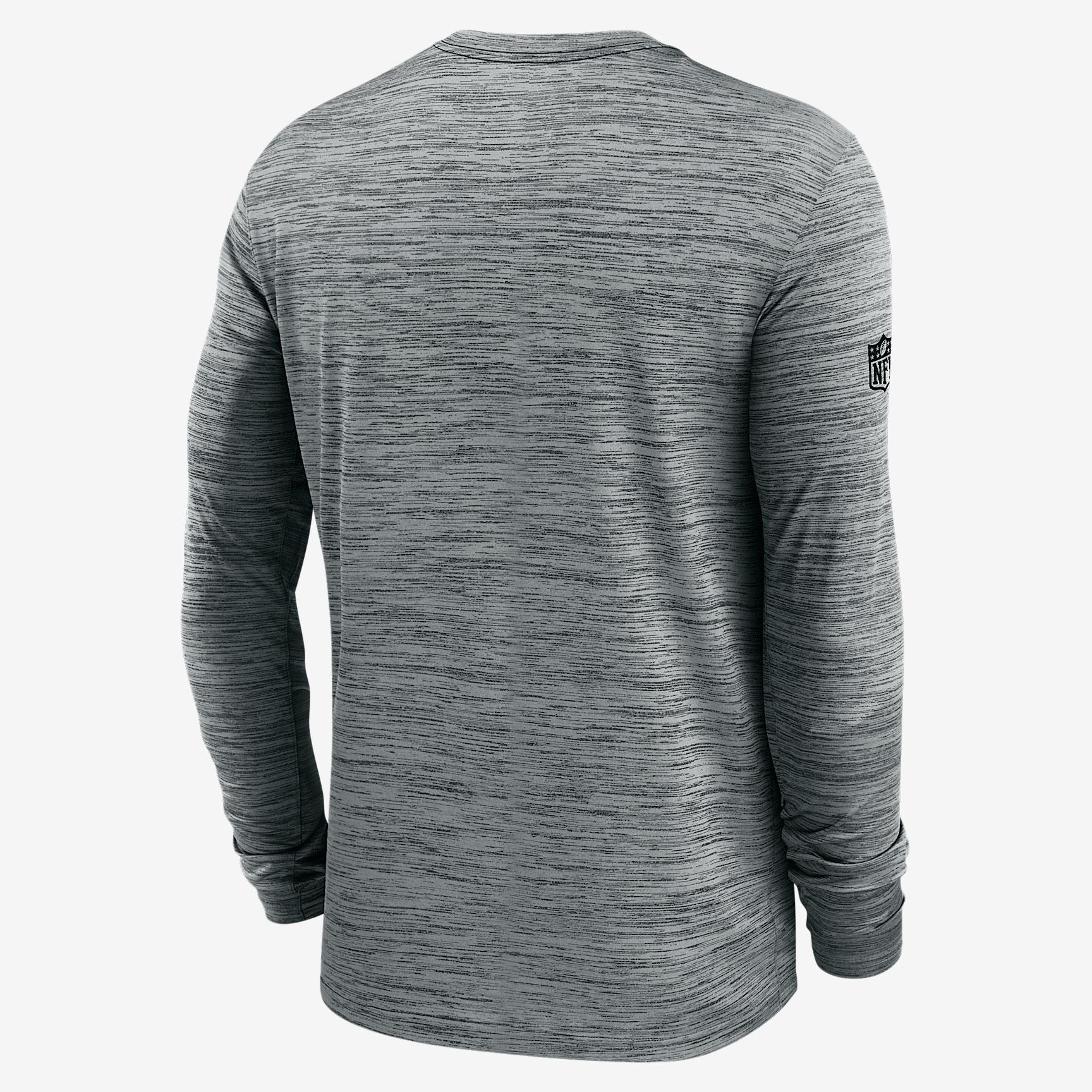 Green Bay Packers Sideline Team Issue Velocity Men's Nike Dri-FIT NFL Long-Sleeve T-Shirt Product Image