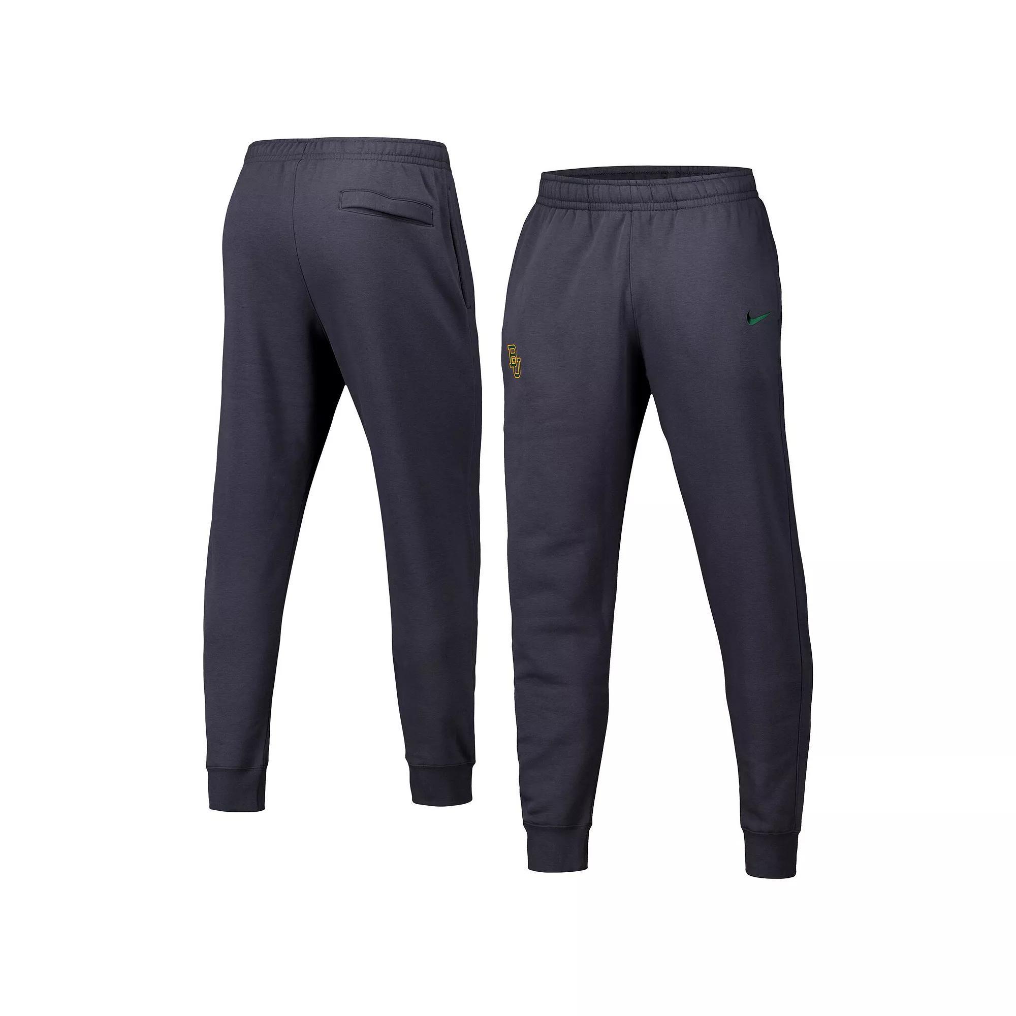 Men's Nike Anthracite Baylor Bears Club Fleece Pants, Size: Medium, Bay Grey Product Image
