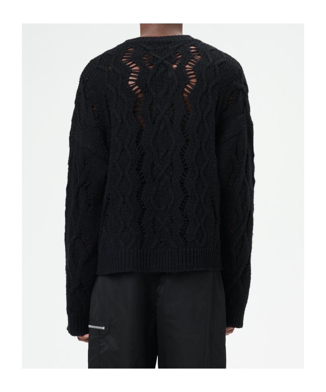 OUR LEGACY Long-sleeved Sweater In Black Product Image
