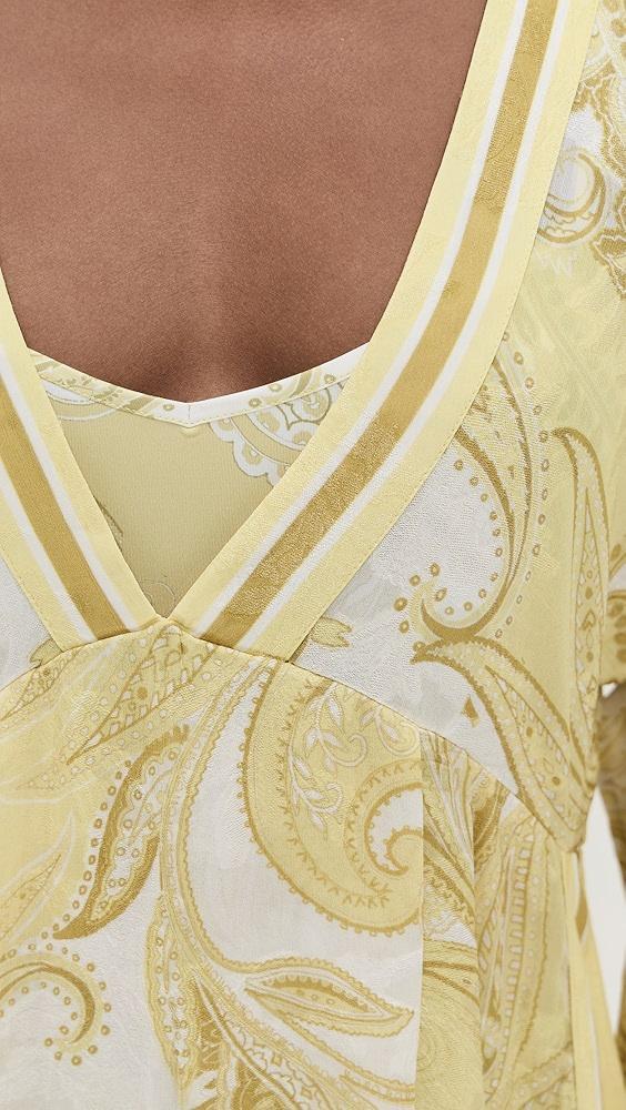 Hemant and Nandita Kaftan with Printed Slip Dress | Shopbop Product Image