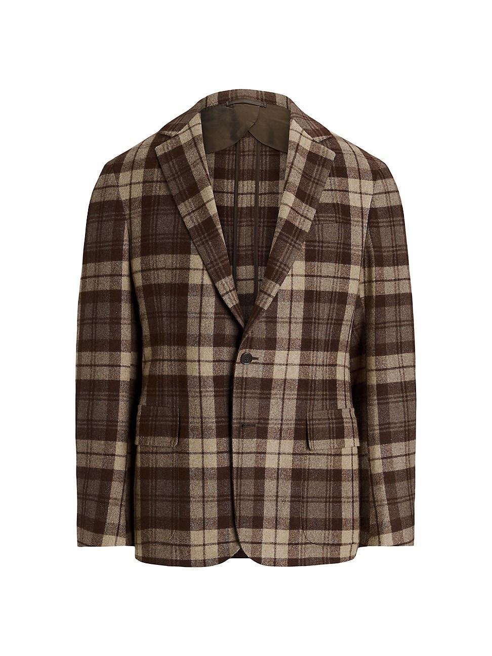 Mens Hadley Cashmere Plaid Sport Coat Product Image