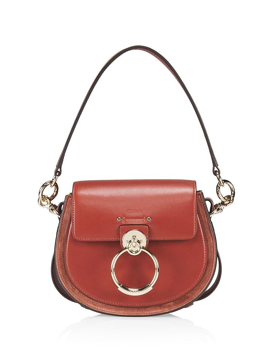 Tess Small Crossbody Bag in Leather Product Image