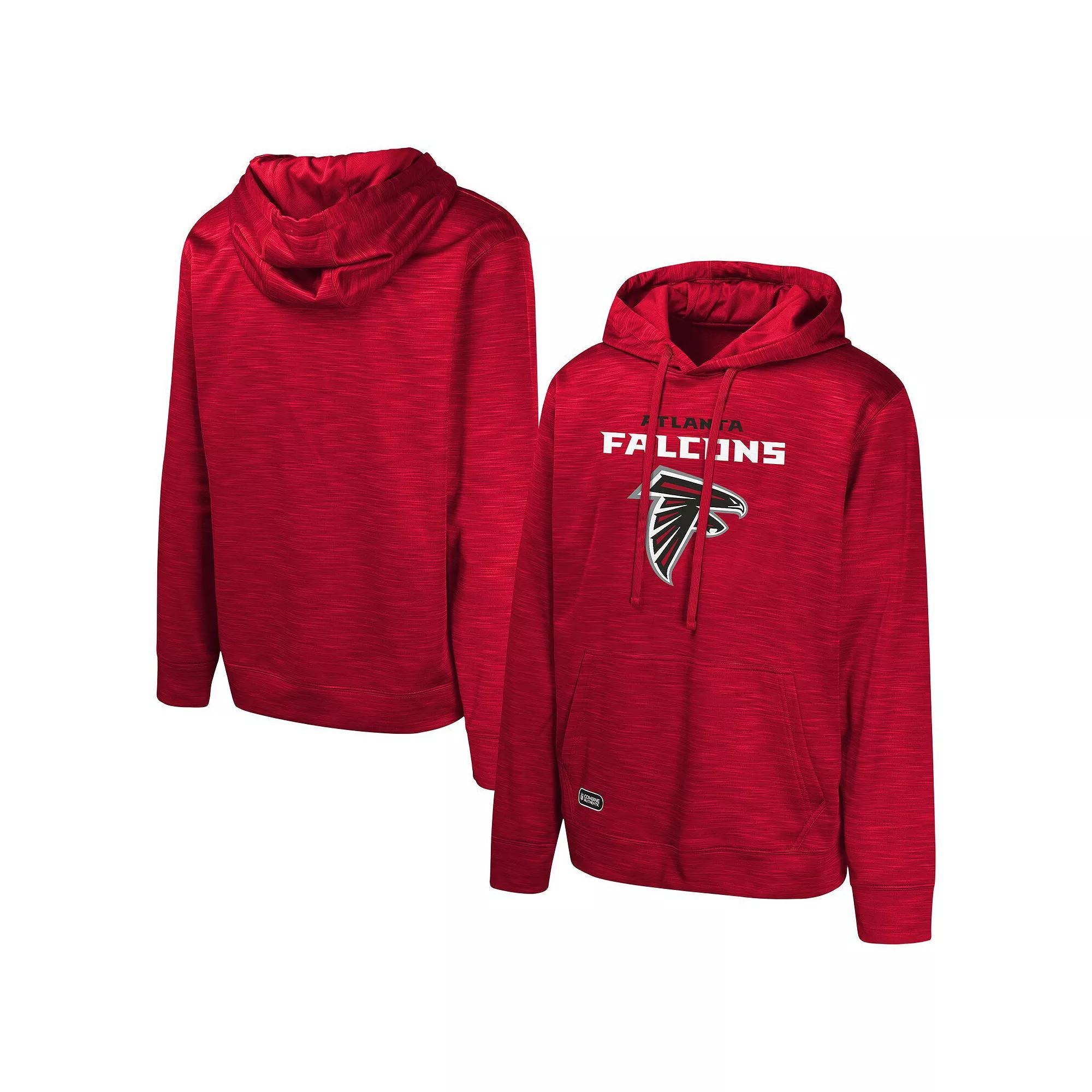Men's Black New Orleans Saints Streak Fleece Pullover Hoodie, Size: XL Product Image