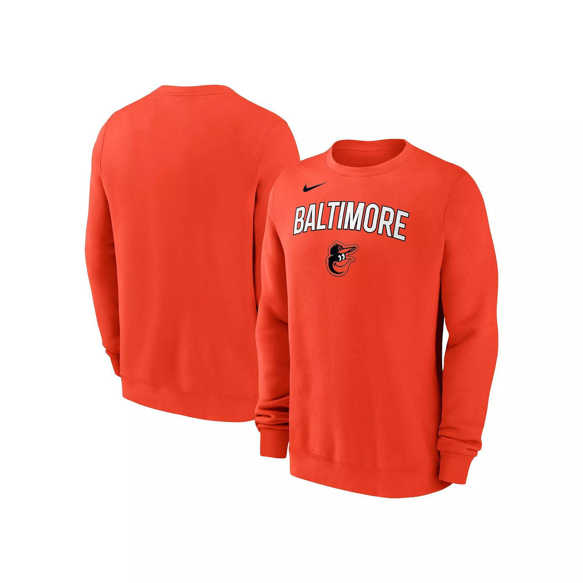 Men's Nike Gold Milwaukee Brewers Statement Ball Game Fleece Pullover Sweatshirt, Size: Medium Product Image
