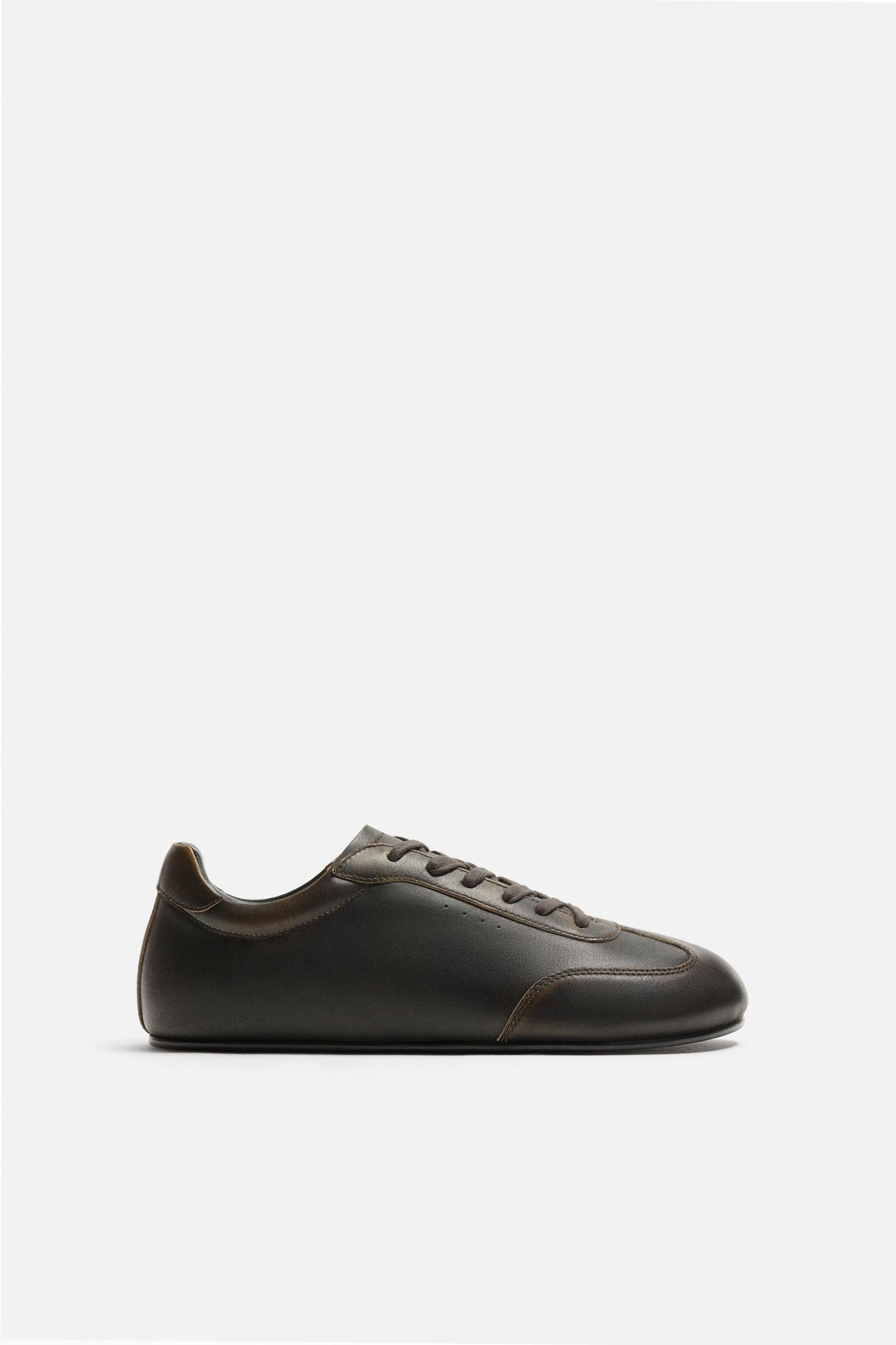 LIMITED EDITION LEATHER SNEAKERS Product Image