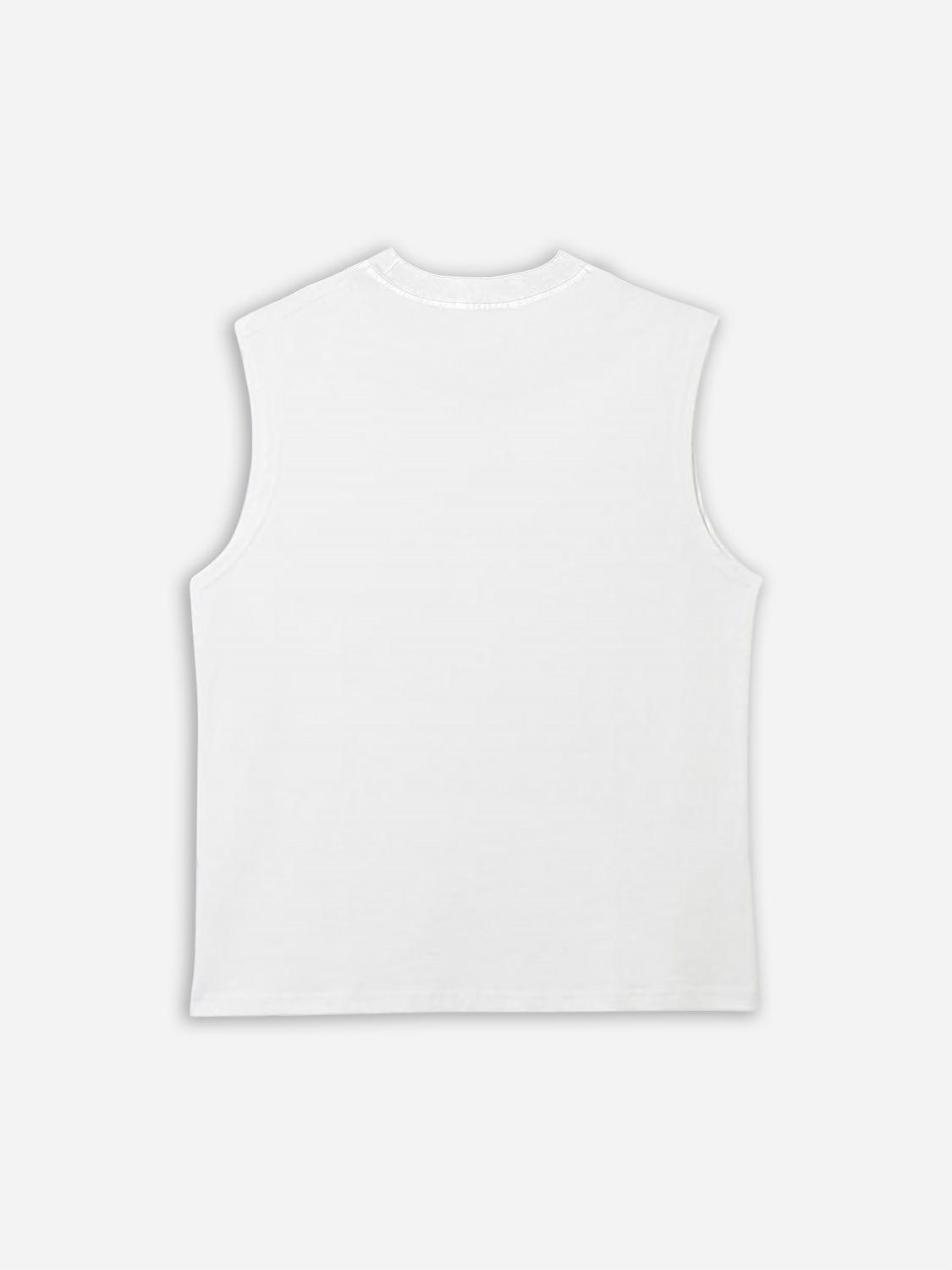 Sopula Men's Oversized Heavyweight Cotton Tank Tops Sleeveless Shirt Product Image