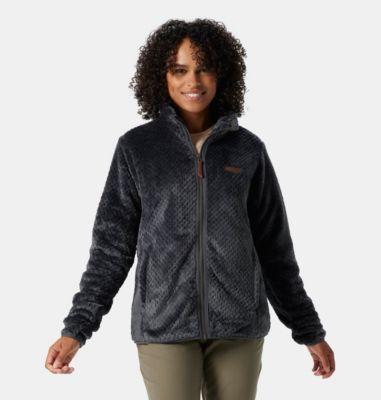 Women's Columbia Fireside Sherpa Fleece Jacket, Size: XXL, Chalk Product Image