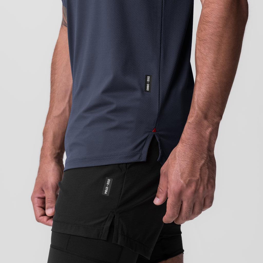 0660. AeroSilver® Established Tee - Navy Product Image