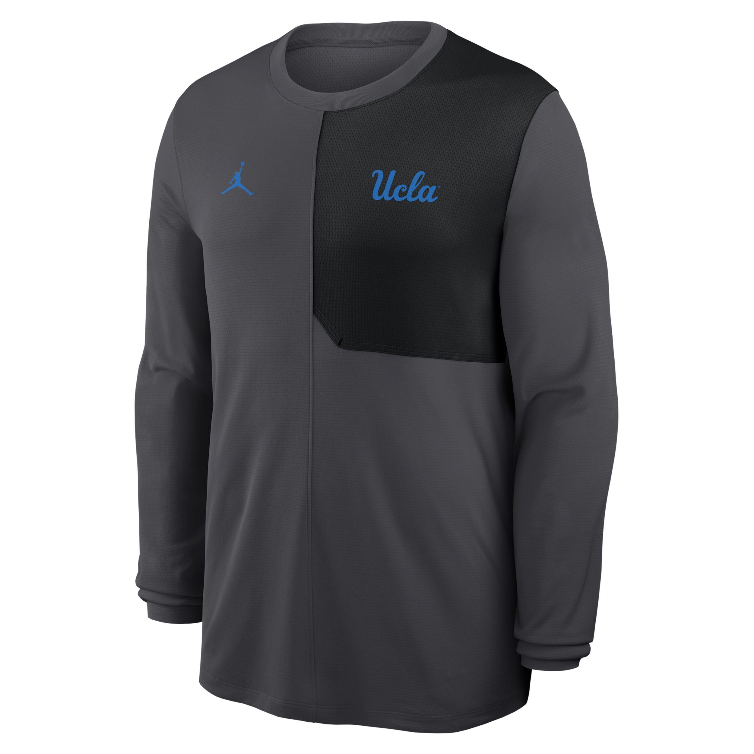 Men's UCLA Sideline Coach Jordan Brand Dri-FIT College Long-Sleeve Top Product Image