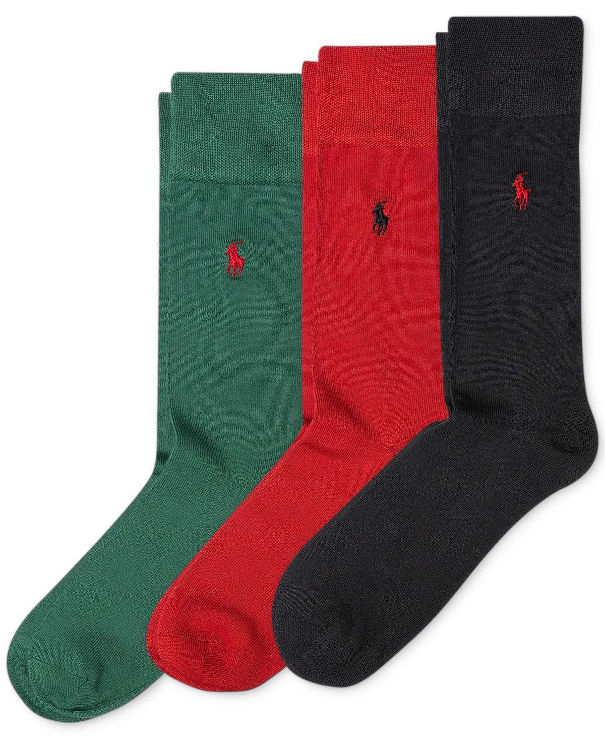 Polo Ralph Lauren Super Soft Flat Knit Socks - Pack of 3 Product Image