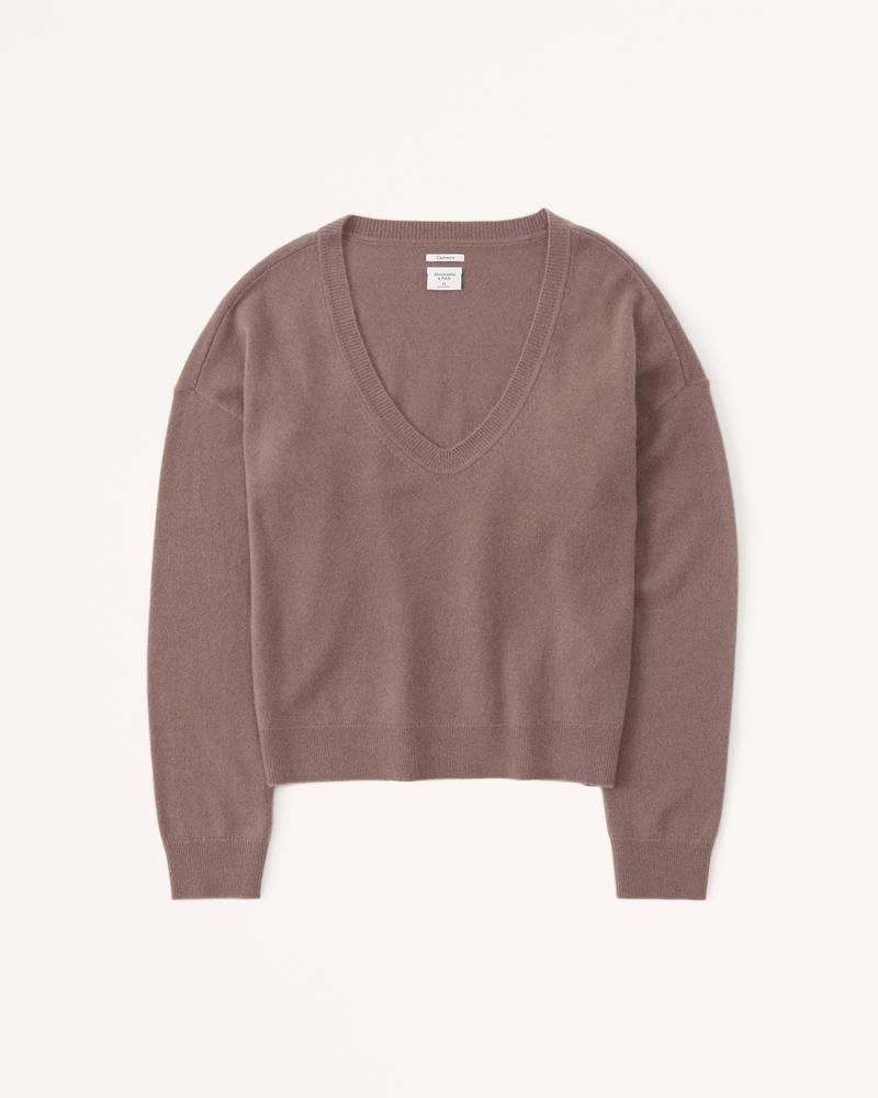 Cashmere V-Neck Sweater Product Image