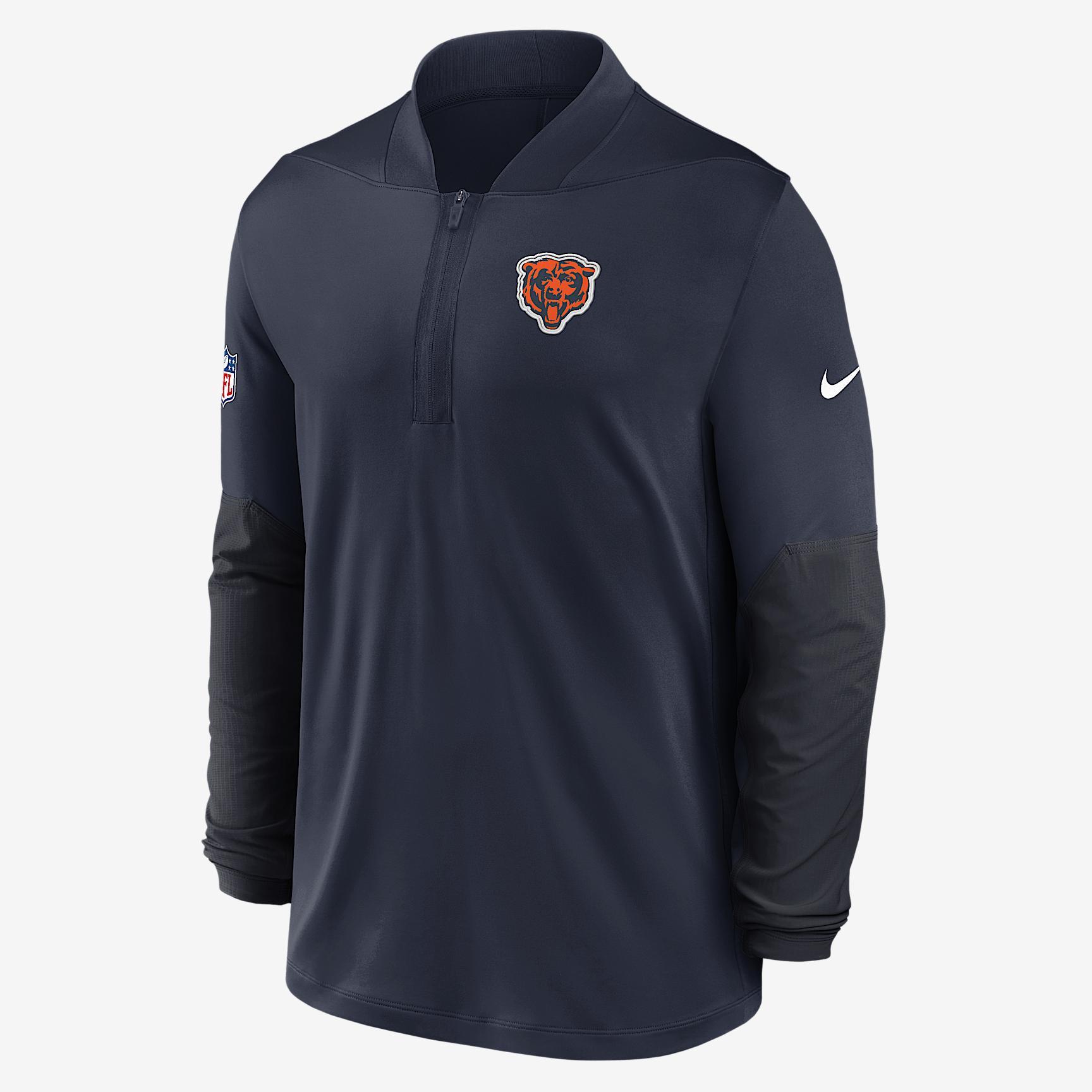 Denver Broncos Feel The Pressure Nike Men's Dri-FIT NFL 1/2-Zip Top Product Image
