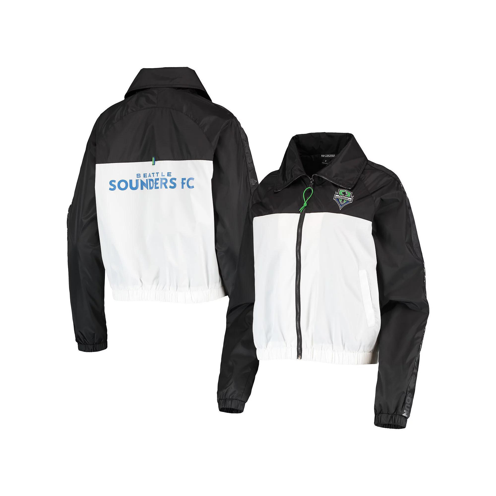 Womens The Wild Collective Seattle Sounders FC Anthem Full-Zip Jacket Product Image