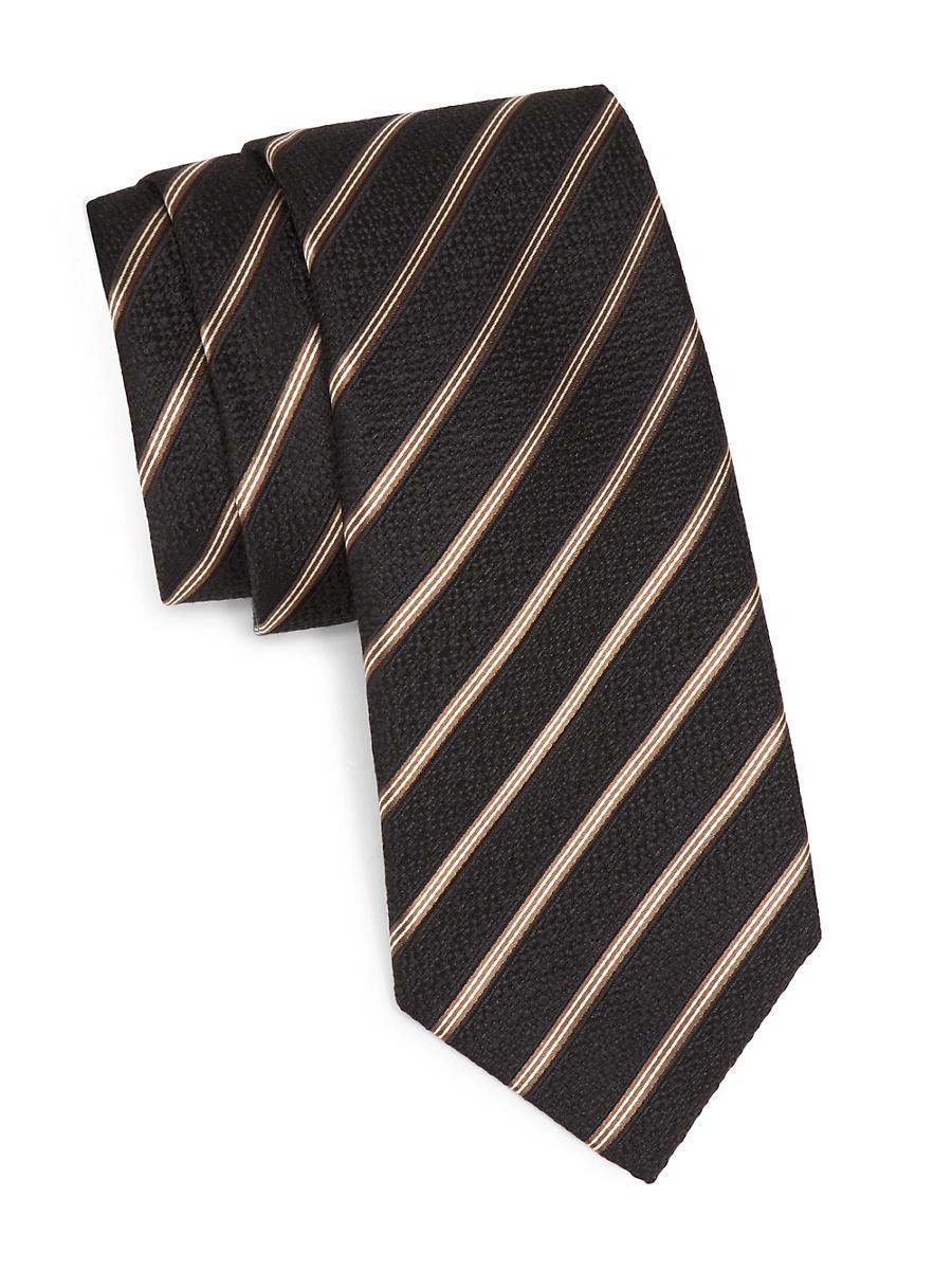 Mens Regimental Cravatte Striped Tie Product Image