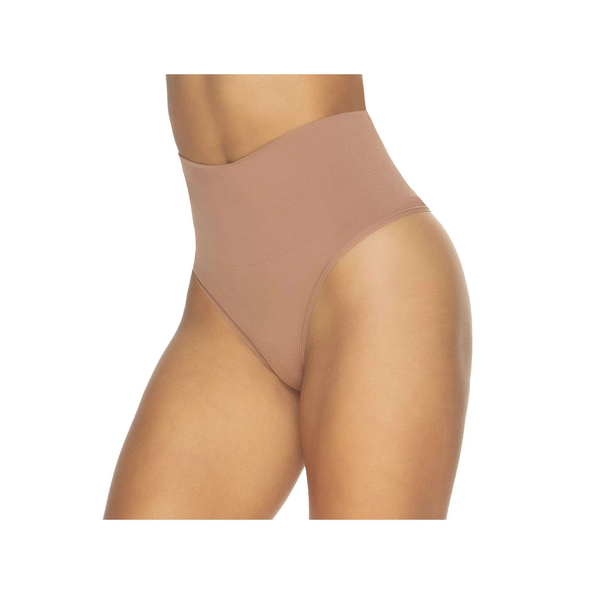 Womens Jezebel Fusion Waist Shaping Thong Panty 4198P1 Product Image