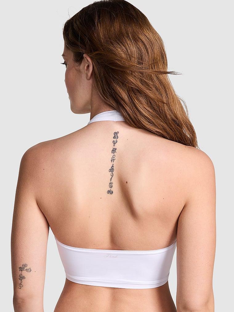 Base Stretch Halter Bra Top Product Image