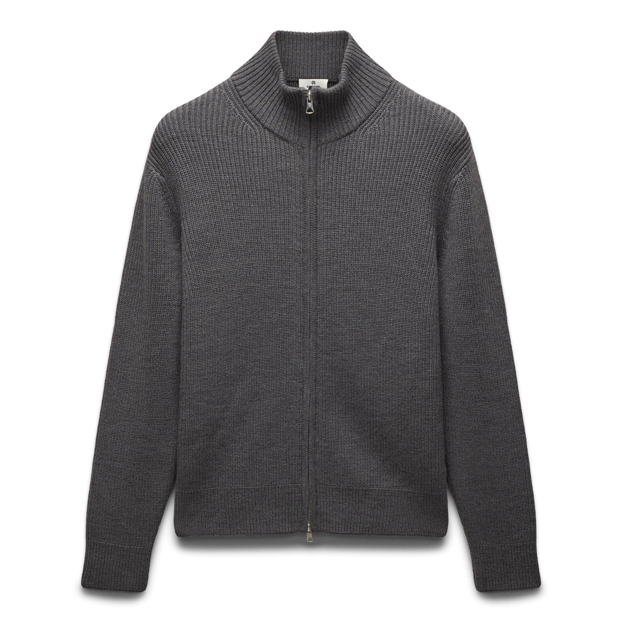Merino Rib Vinnie Track Jacket Male Product Image