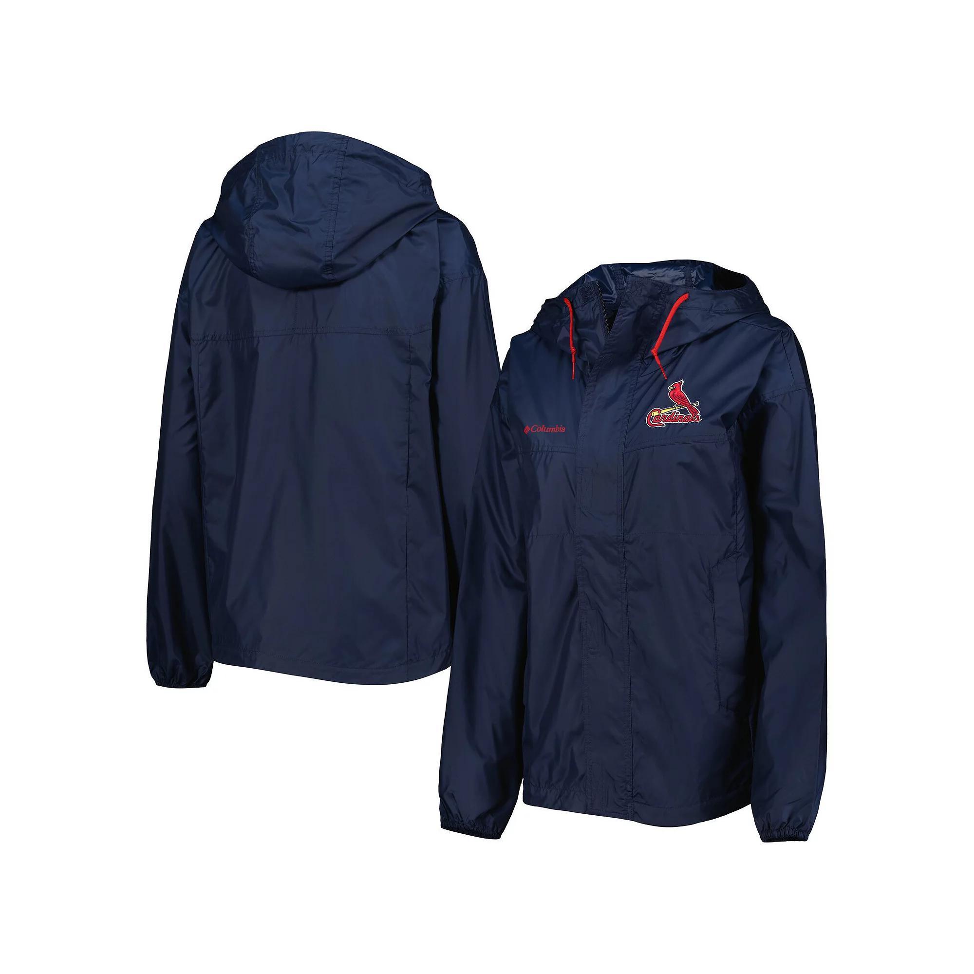 Womens Columbia St. Louis Cardinals Flash Challenger Windbreaker Jacket Blue Product Image