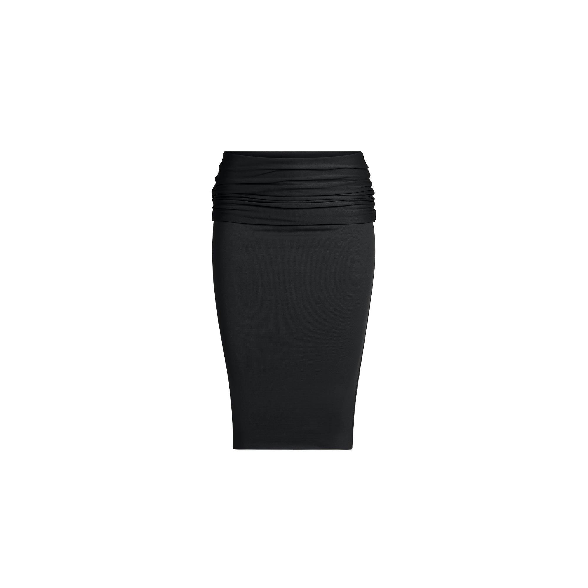 ICONIC SWIM CONVERTIBLE TUBE DRESS | OBSIDIAN Product Image