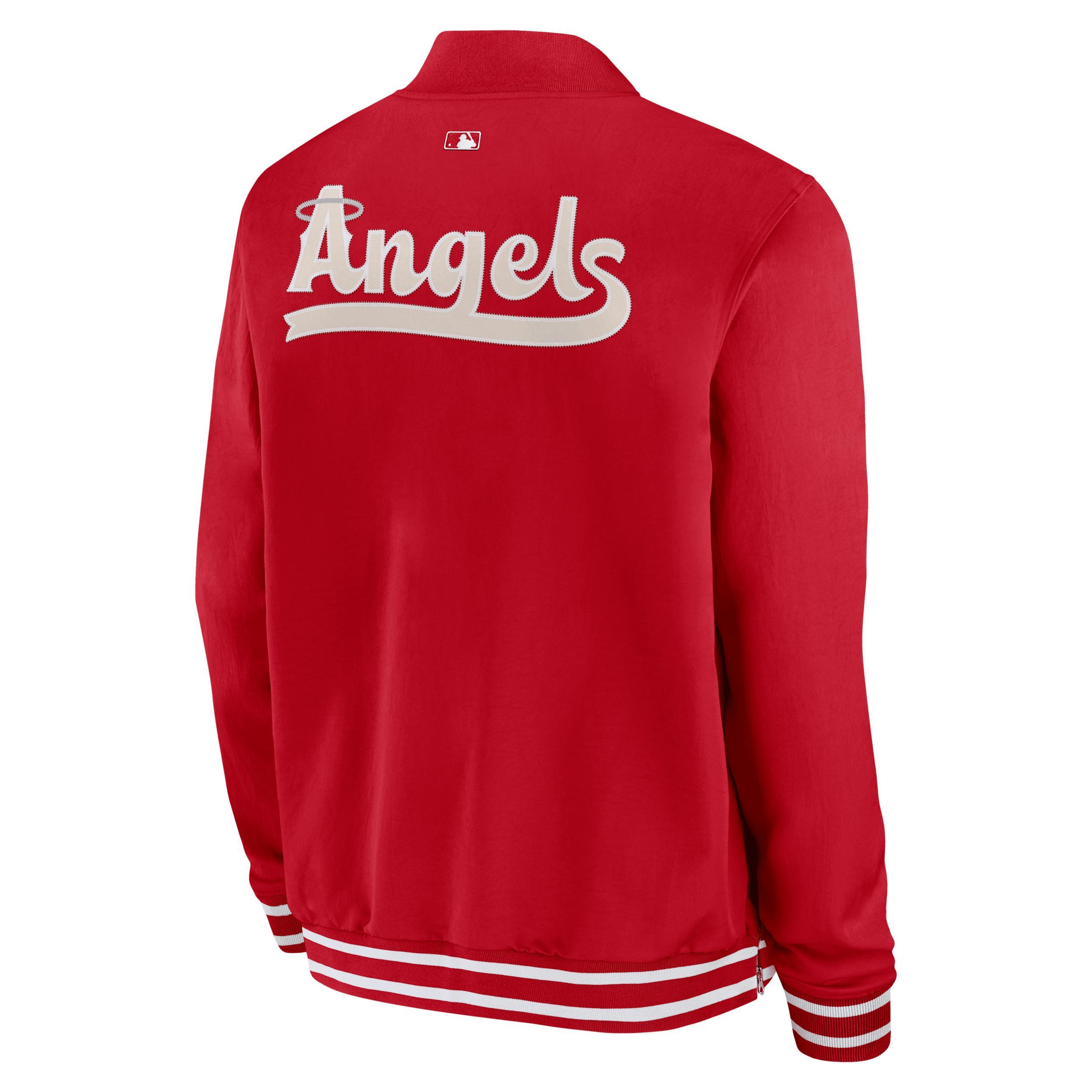 Kansas City Royals Authentic Collection City Connect Men's Nike MLB Full-Zip Bomber Jacket Product Image
