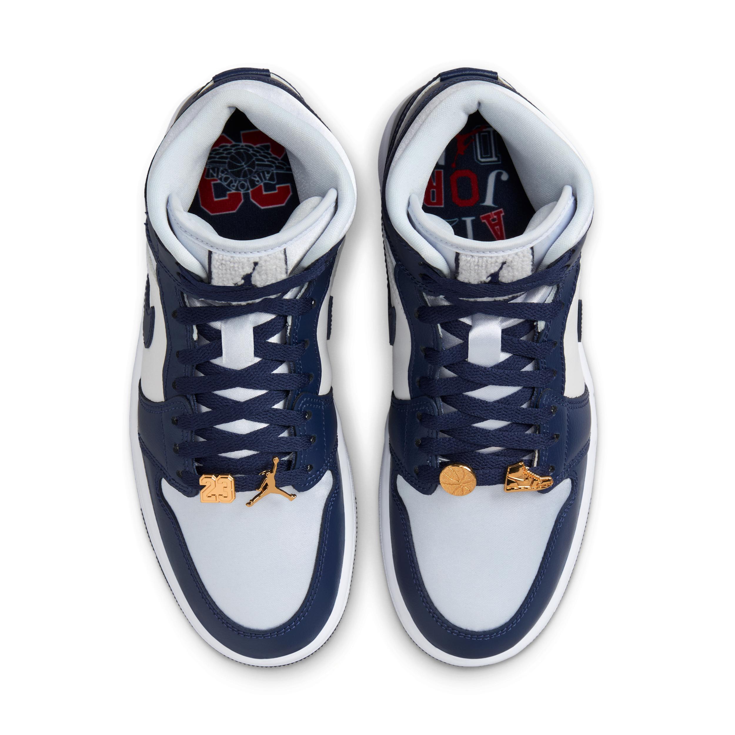 Jordan Womens Air 1 Mid SE Casual Shoes Product Image