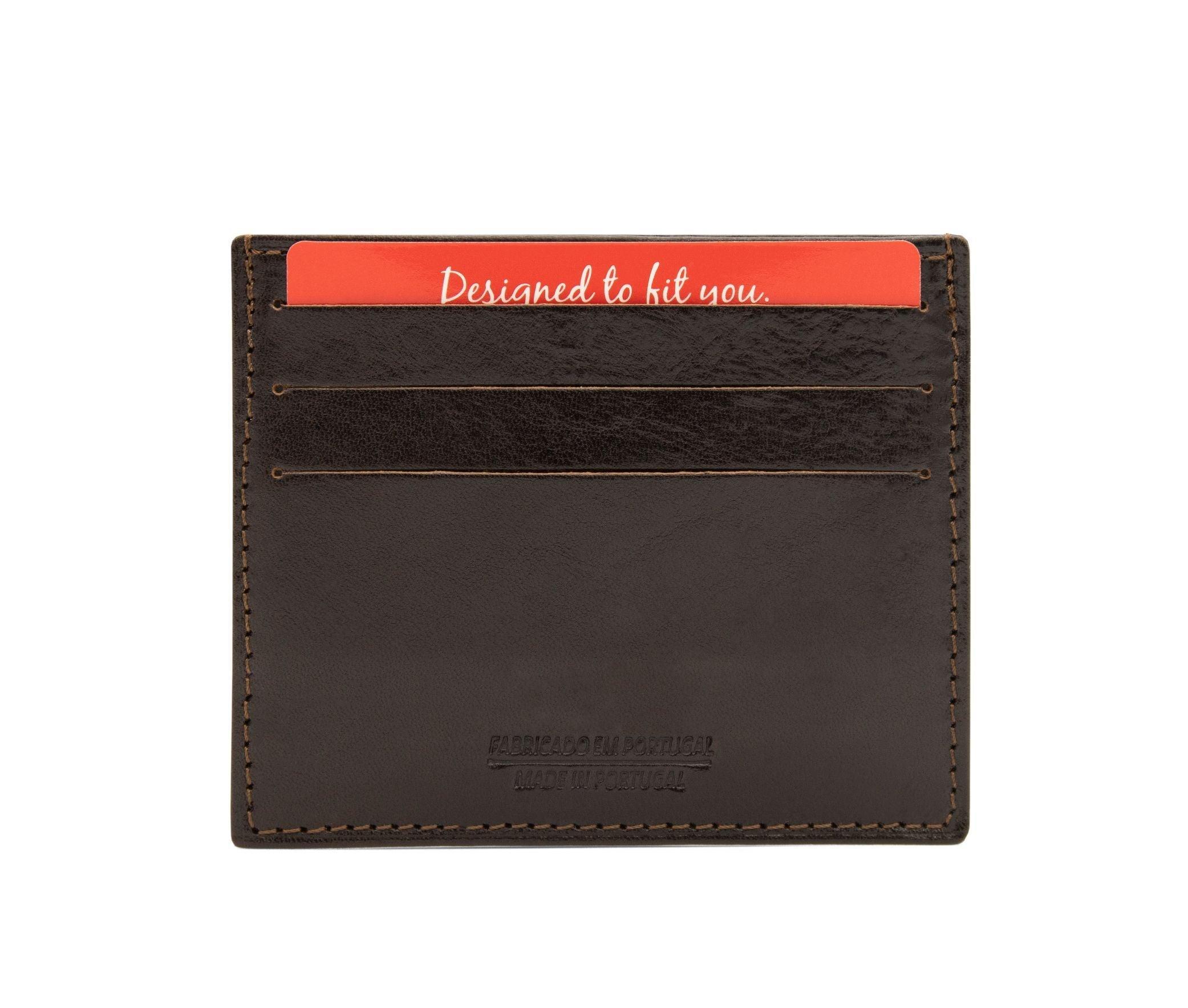 Leather Slim Card Holder Wallet Product Image